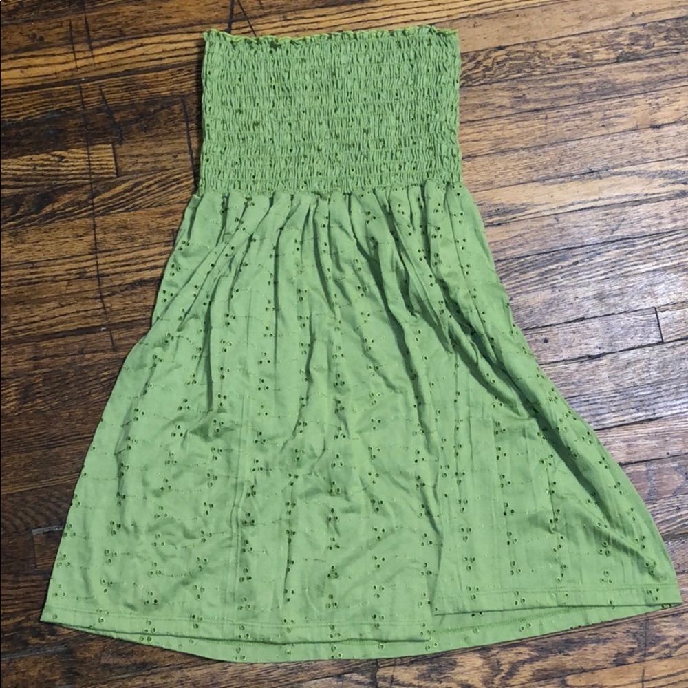Windsor Green Strapless top/dress